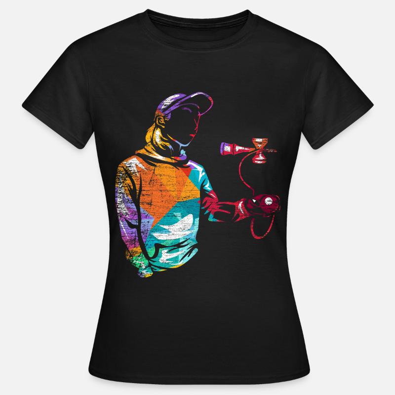 Kendama - Camiseta mujer - negro