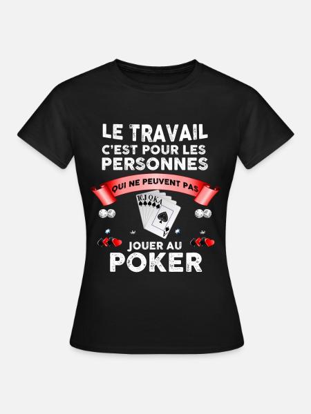 Pokerstars passion Poker cadeau - T-shirt Femme - noir