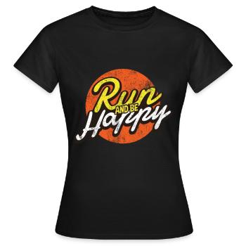 Sport de coureur de course - T-shirt Femme - noir - Devant - AI Model Female 172 dark (172cm)