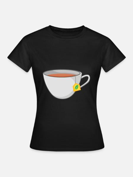 Tee - Frauen T-Shirt - Schwarz