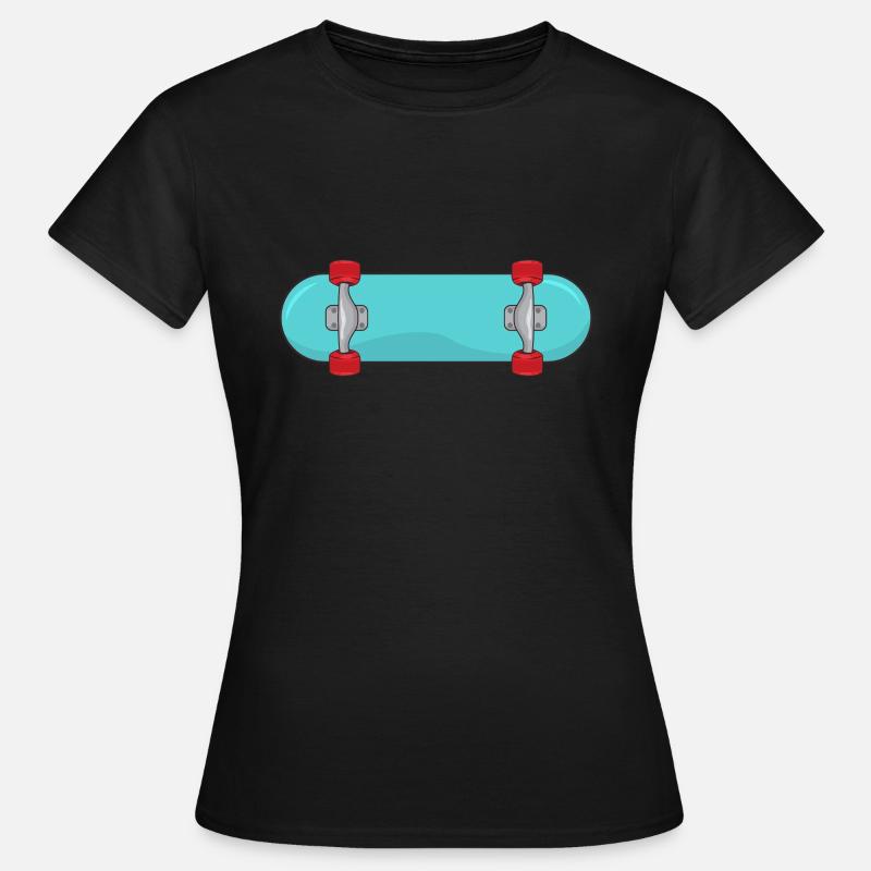 skateboard - Women's T-Shirt - black