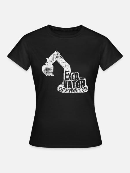 Bagger - Frauen T-Shirt - Schwarz