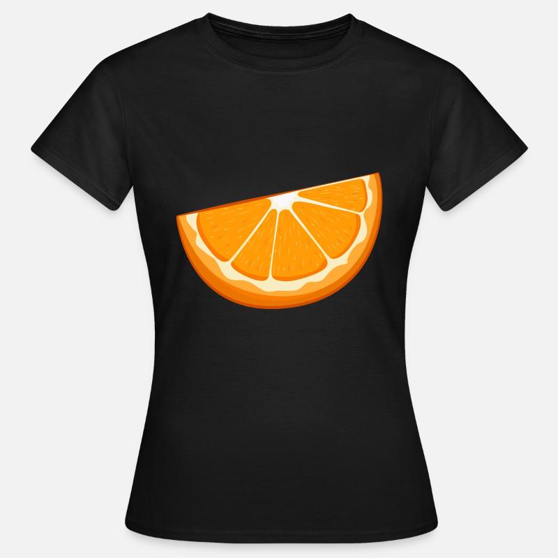 orange - Women's T-Shirt - black