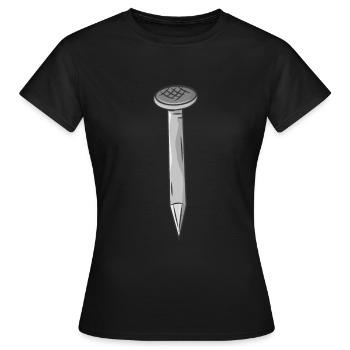 Nail Craftsman's Workshop - Women's T-Shirt - black - Front - AI Model Female 172 dark (172cm)