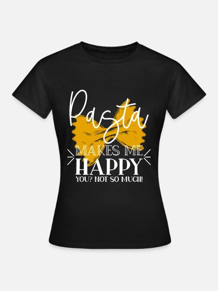 Pâtes pâtes - T-shirt Femme - noir