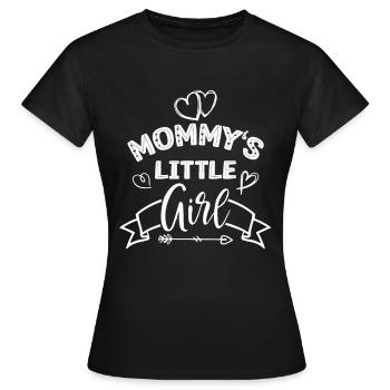 Maman fille fille fille fille - T-shirt Femme - noir - Devant - AI Model Female 172 dark (172cm)