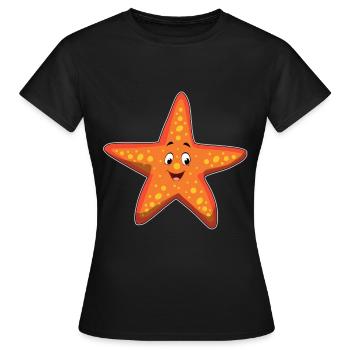 Idée cadeau - T-shirt Femme - noir - Devant - AI Model Female 172 dark (172cm)