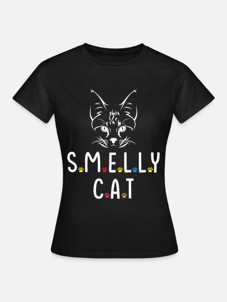 Smelly Cat - Women's T-Shirt - black