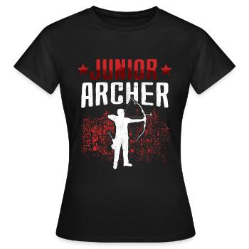 Jeunes Archers Archers Archers Archers - T-shirt Femme - noir - Devant - AI Model Female 172 dark (172cm)