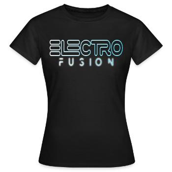 Club DJ Clothing Hardstyle - Frauen T-Shirt - Schwarz - Vorne - AI Model Female 172 dark (172cm)