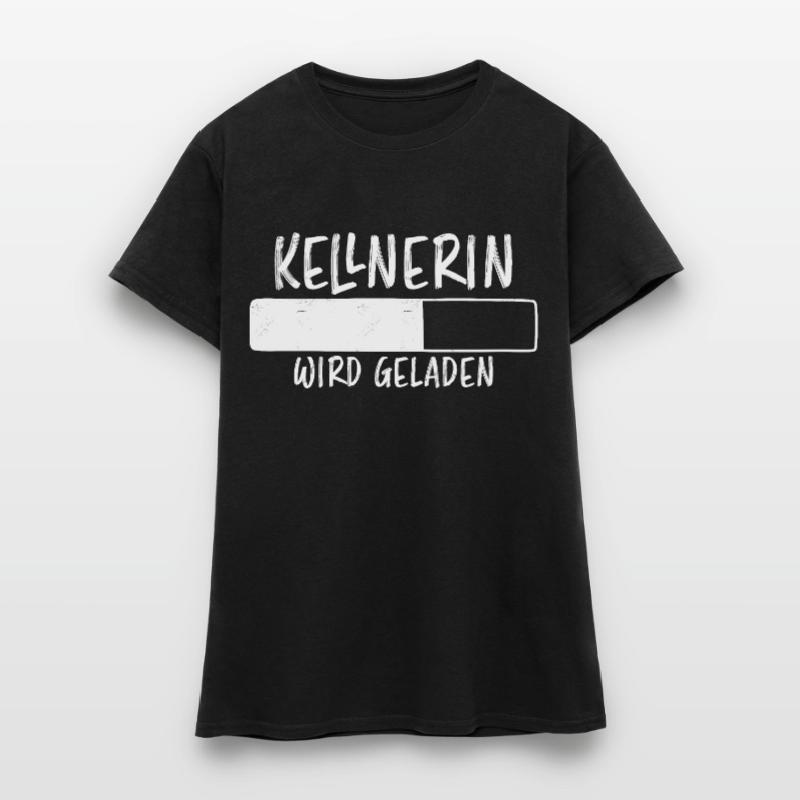 Kellnerin Spruch Kellner Beruf Kellnerin Geschenk Frauen T-Shirt
