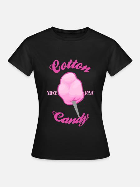 Cotton candy 2 - Women's T-Shirt - black