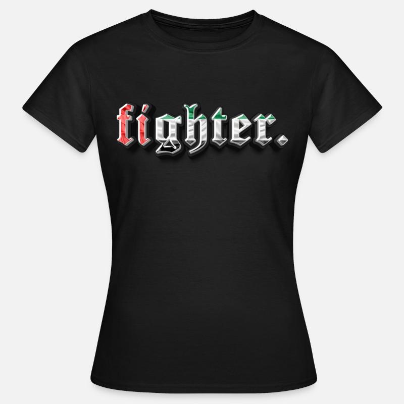 fighter. U.A.E - Women's T-Shirt - black