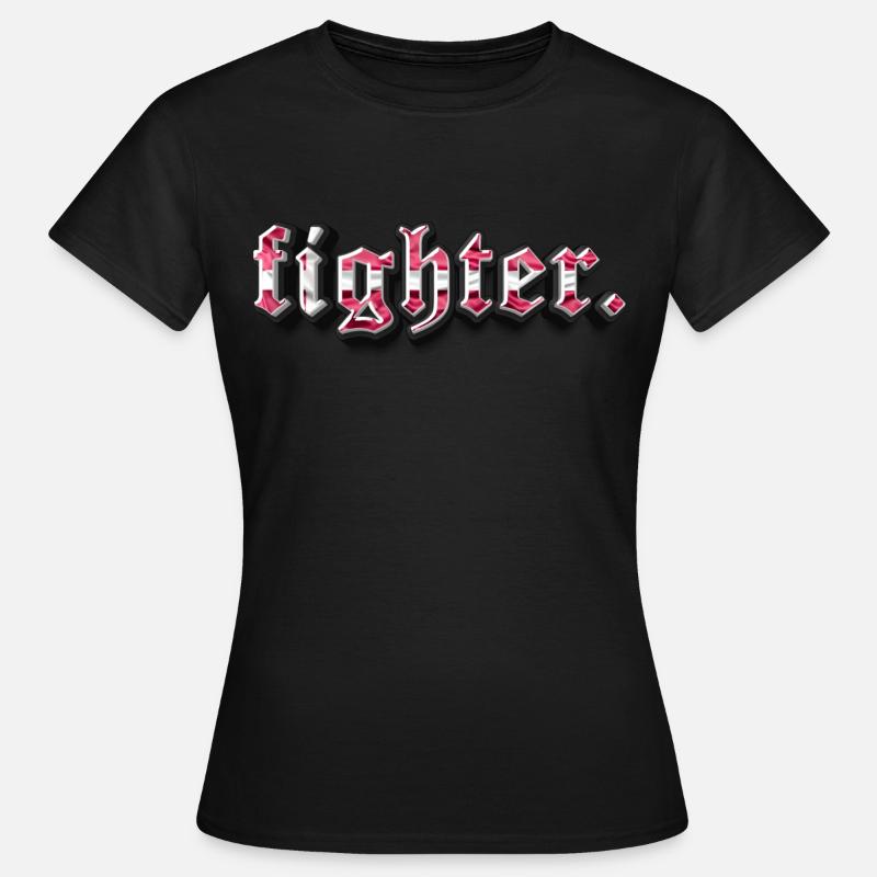 fighter. Denmark - Women's T-Shirt - black