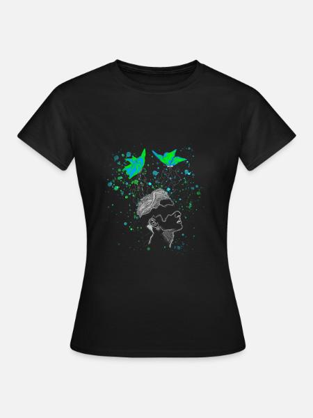 Split - Frauen T-Shirt - Schwarz