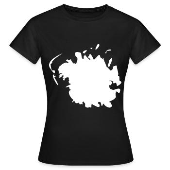 Mikronesien Landkarte Flagge - Frauen T-Shirt - Schwarz - Vorne - AI Model Female 172 dark (172cm)