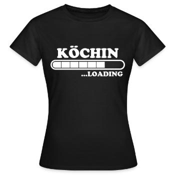 Köchin Spruch Kochen Job Lustiges Köchin Geschenk - Frauen T-Shirt - Schwarz - Vorne - AI Model Female 172 dark (172cm)