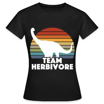 Vegan Veganer - Frauen T-Shirt - Schwarz - Vorne - AI Model Female 172 dark (172cm)