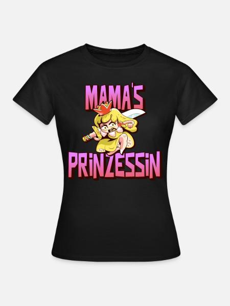 Mom's princess - Women's T-Shirt - black