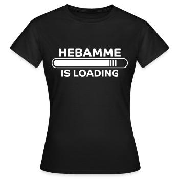 Hebamme Spruch Beruf Lustiges Hebammen Geschenk - Frauen T-Shirt - Schwarz - Vorne - AI Model Female 172 dark (172cm)