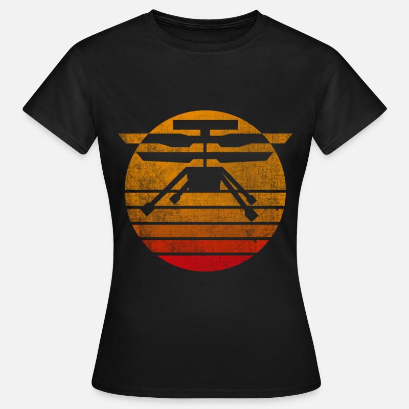 Mars Planet Space Space - Women's T-Shirt - black