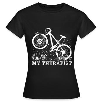 Dirt Jumping Bike - T-shirt Femme - noir - Devant - AI Model Female 172 dark (172cm)