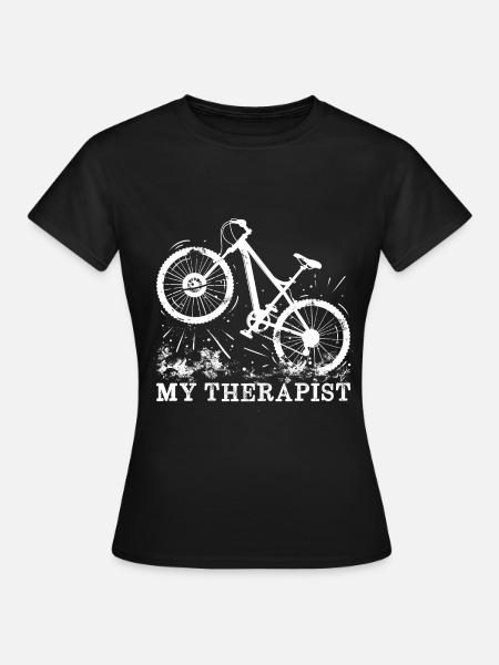 Dirt Jumping Bike - Frauen T-Shirt - Schwarz
