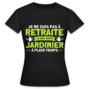 Garten Schrebergarten Gartenarbeit Geschenk - Frauen T-Shirt - Schwarz - Vorne - AI Model Female 172 dark (172cm)