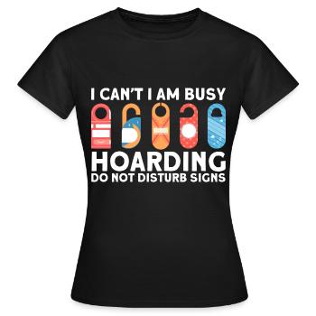 Sammeln Urlaub Sammlung Geschenk - Frauen T-Shirt - Schwarz - Vorne - AI Model Female 172 dark (172cm)