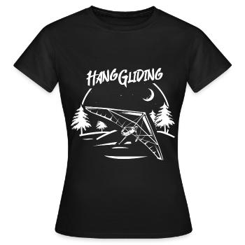 Drachenfliegen - Frauen T-Shirt - Schwarz - Vorne - AI Model Female 172 dark (172cm)