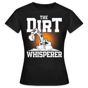 Travailleur de la construction Opérateur De construction Cadeau de construction - T-shirt Femme - noir - Devant - AI Model Female 172 dark (172cm)