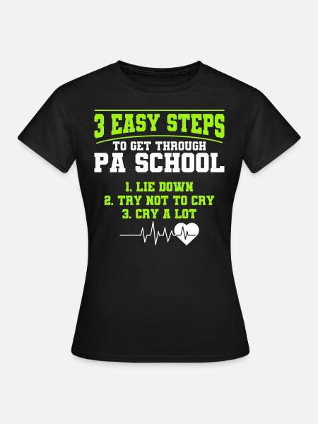 Studium Assistenzarzt Medizinstudent Geschenk - Frauen T-Shirt - Schwarz