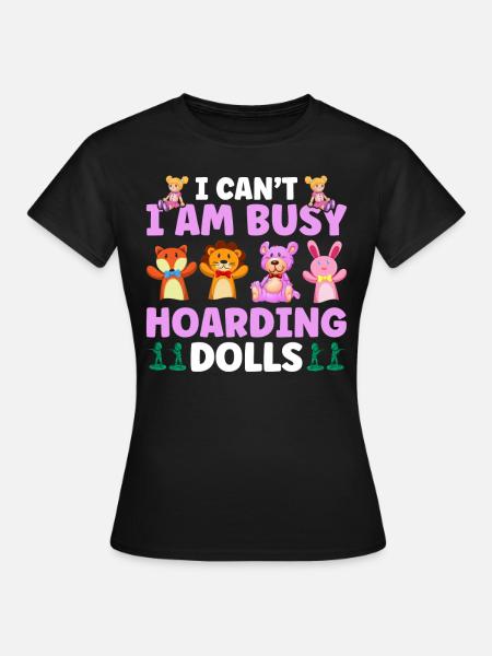 Sammeln Lustig Sammlung Geschenk - Frauen T-Shirt - Schwarz