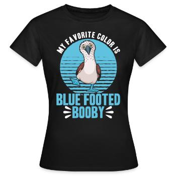 Blaufußtölpel Seevogel Tölpel Geschenk - Frauen T-Shirt - Schwarz - Vorne - AI Model Female 172 dark (172cm)