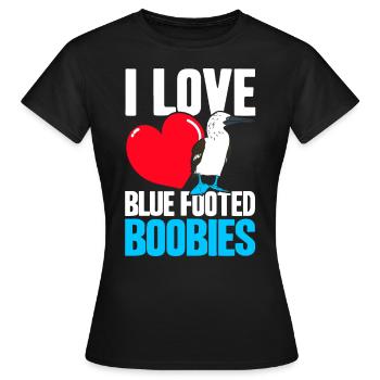 Tölpelvogel Seevogel Tölpel Geschenk - Frauen T-Shirt - Schwarz - Vorne - AI Model Female 172 dark (172cm)