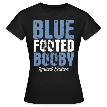 Seevogel Tölpel Blaufußtölpel Geschenk - Frauen T-Shirt - Schwarz - Vorne - AI Model Female 172 dark (172cm)