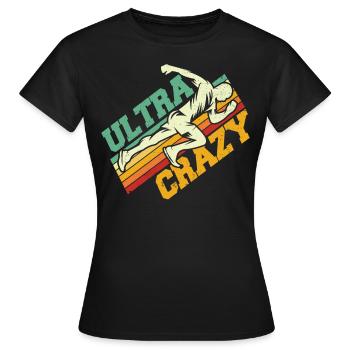 Ultramarathon Ultramarathon Coureur Marathon G - T-shirt Femme - noir - Devant - AI Model Female 172 dark (172cm)