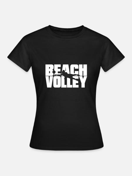 Beach volley - T-shirt Femme - noir