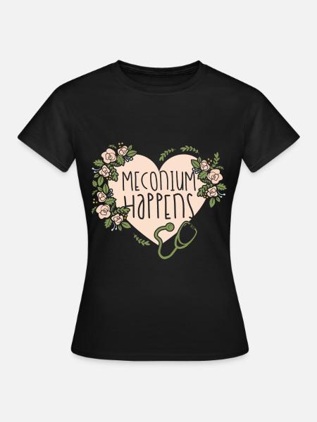 Sage-femme obstétricien - T-shirt Femme - noir