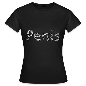 penis Geschenk - Frauen T-Shirt - Schwarz - Vorne - AI Model Female 172 dark (172cm)