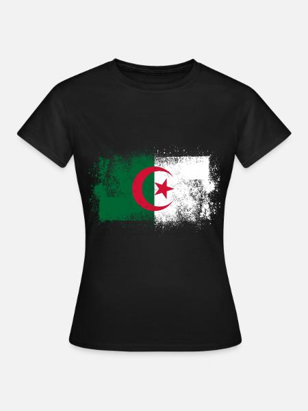 Algerien - Frauen T-Shirt - Schwarz