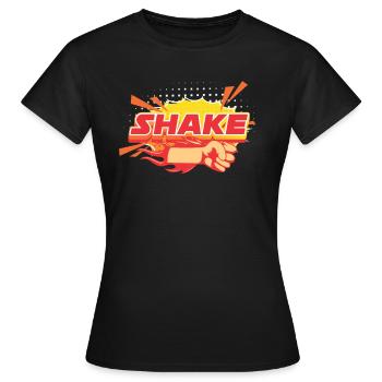 Shake And Bake - Women's T-Shirt - black - Front - AI Model Female 172 dark (172cm)