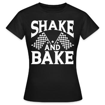 Shake And Bake Racing - Women's T-Shirt - black - Front - AI Model Female 172 dark (172cm)