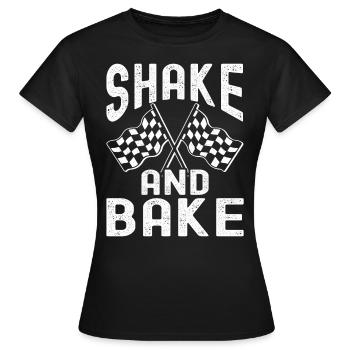 Shake And Bake Racing - Women's T-Shirt - black - Front - AI Model Female 172 dark (172cm)