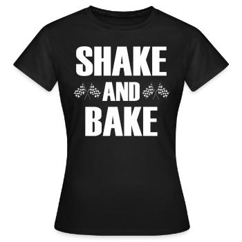 Shake And Bake Racing - Women's T-Shirt - black - Front - AI Model Female 172 dark (172cm)