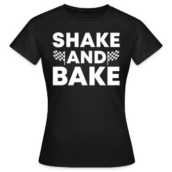 Shake And Bake Racing - Women's T-Shirt - black - Front - AI Model Female 172 dark (172cm)