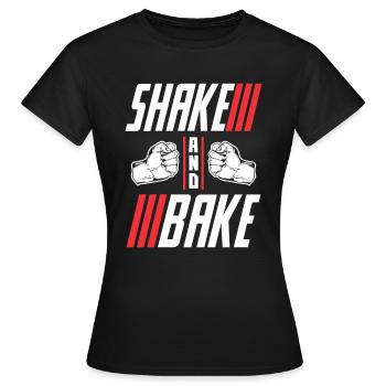 Shake And Bake - Women's T-Shirt - black - Front - AI Model Female 172 dark (172cm)