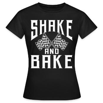 Shake And Bake Racing - Women's T-Shirt - black - Front - AI Model Female 172 dark (172cm)