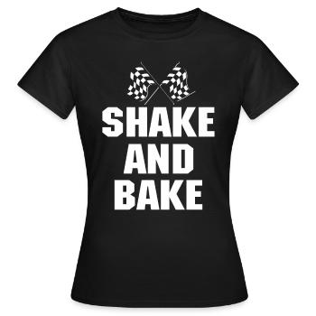 Shake And Bake Racing - Women's T-Shirt - black - Front - AI Model Female 172 dark (172cm)