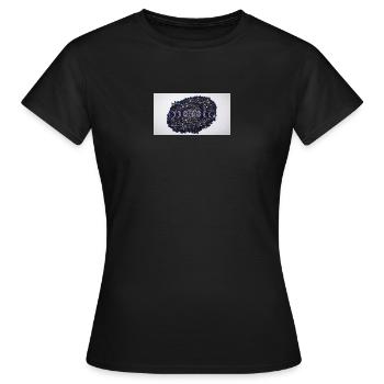 Mondphasen-Sternbild Mosaik - Frauen T-Shirt - Schwarz - Vorne - AI Model Female 172 dark (172cm)